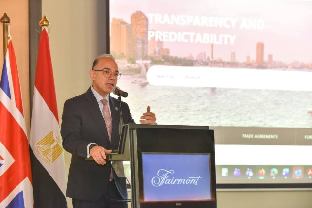 Egypt's Minister of Investment, Mohamed Farid